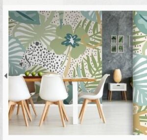 Custom wallpaper dinding